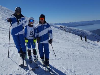 Franco, Chiara y Lucas Demaría